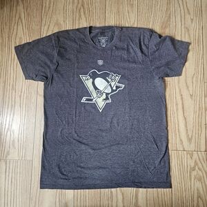 Pittsburgh Penguins Men's Charcoal Tee